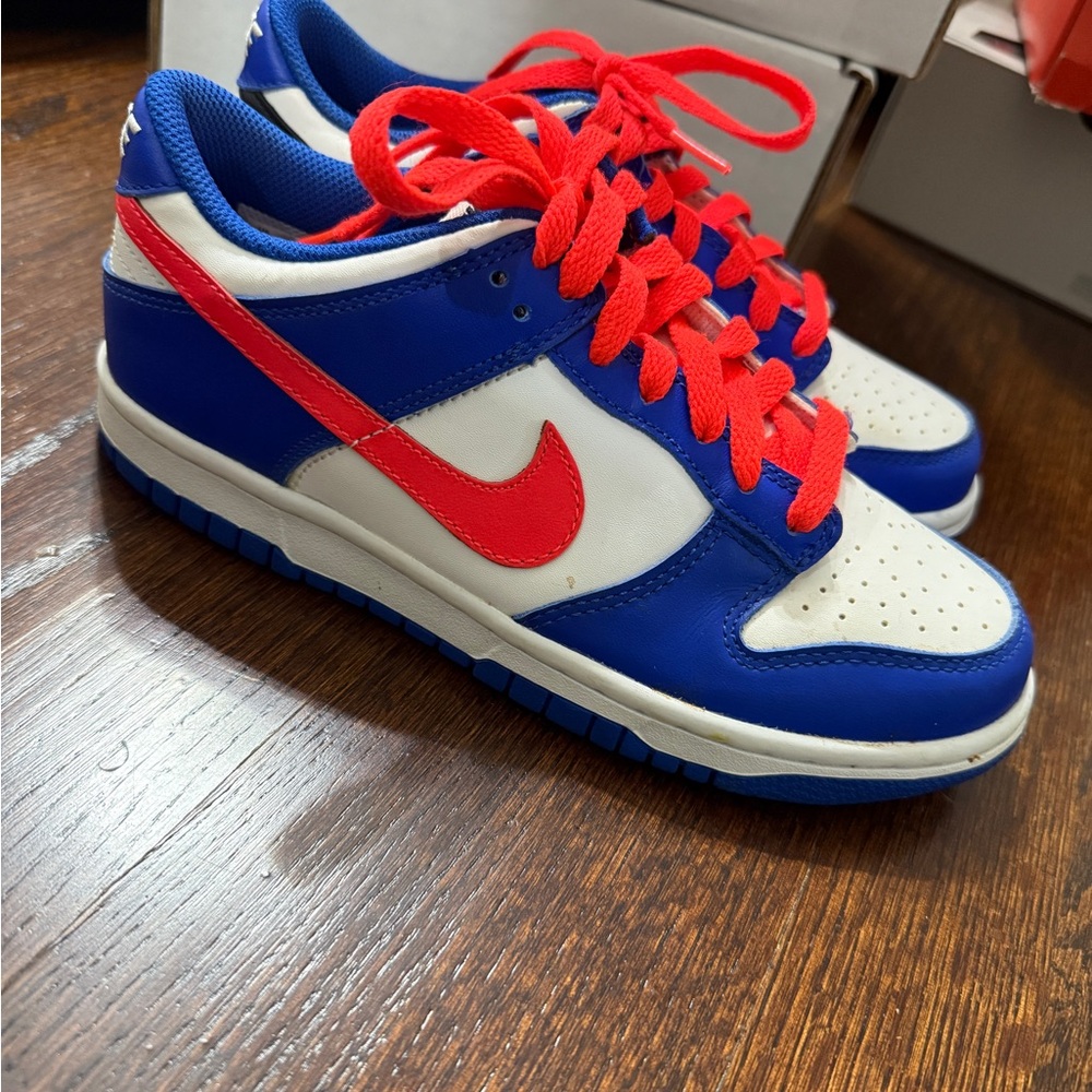 Nike Royal Blue and Crimson Sneakers